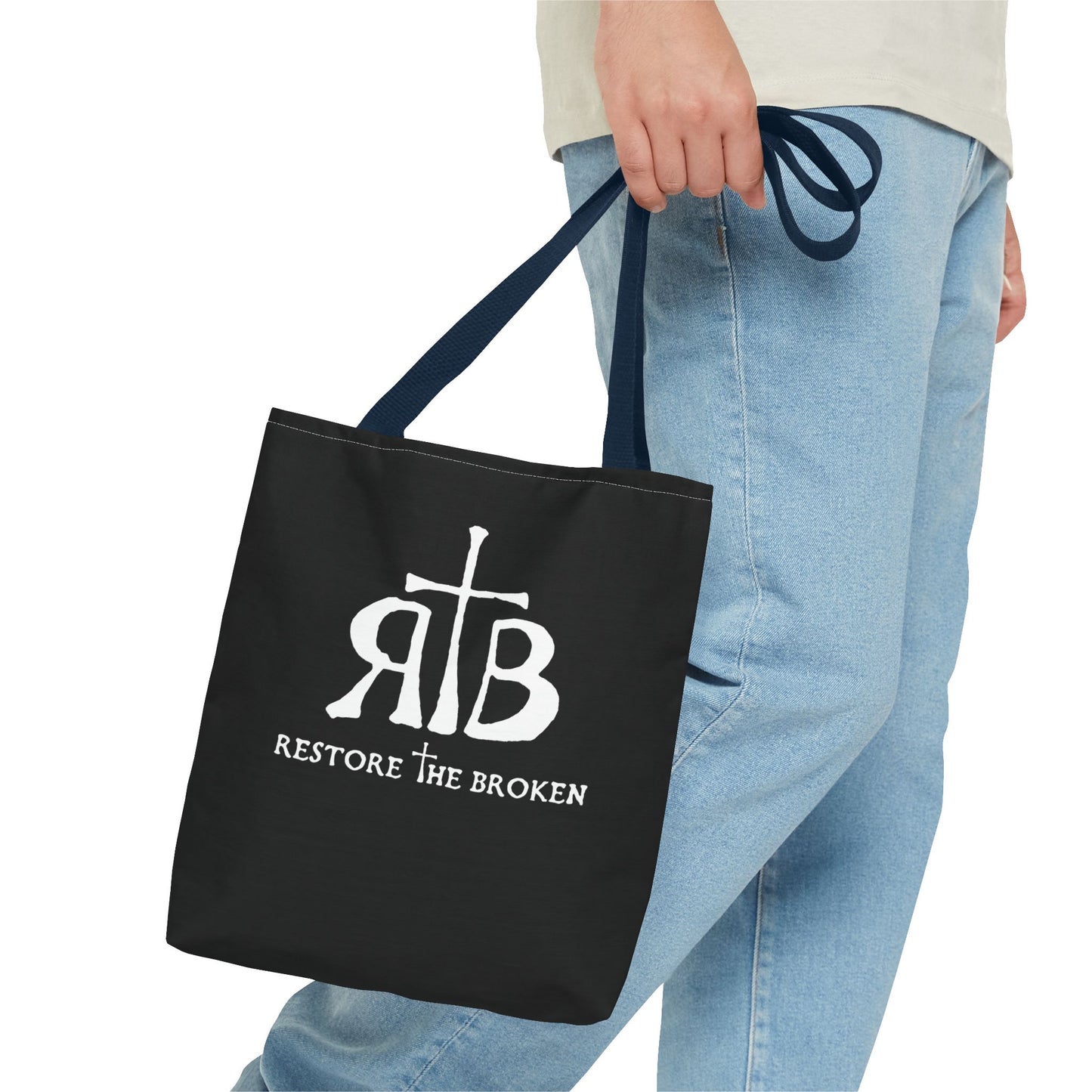 Inspirational Tote Bag - Restore The Broken